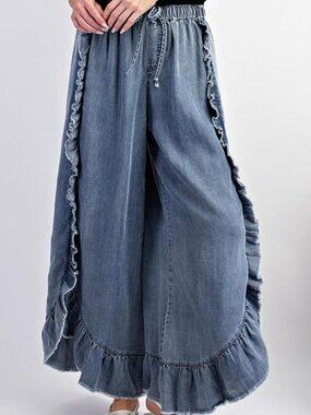 Wide Leg Palazzo Pants